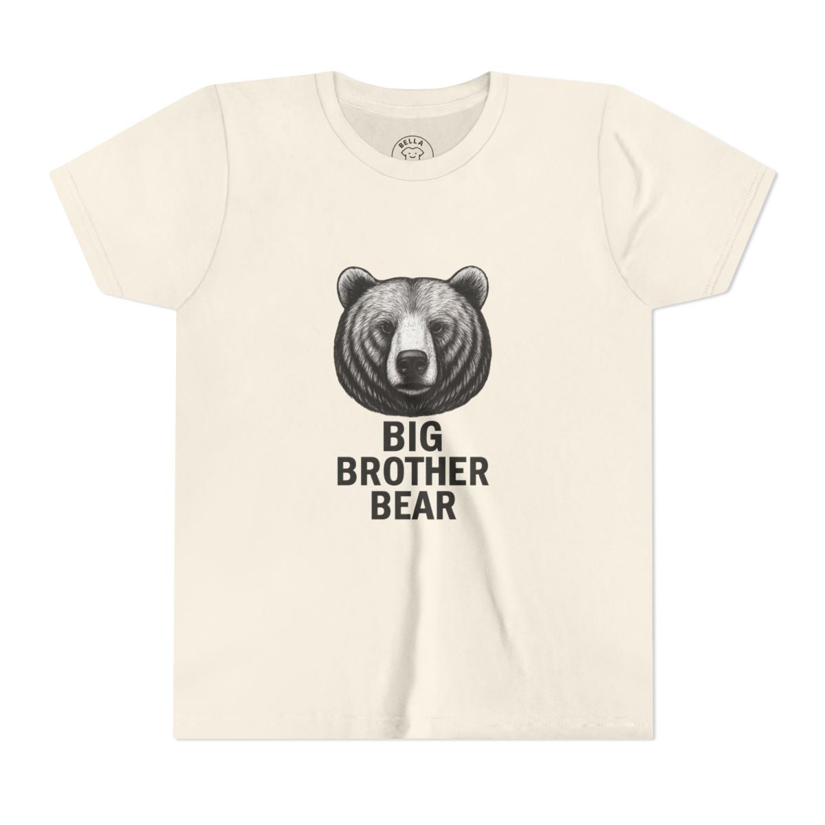 Big Brother Bear Youth Tee — Kids Graphic T-Shirt — view 6