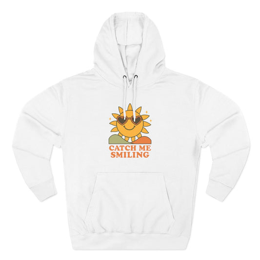 "Catch Me Smiling" Sun Hoodie — Men's Graphic Sweatshirt — view 2