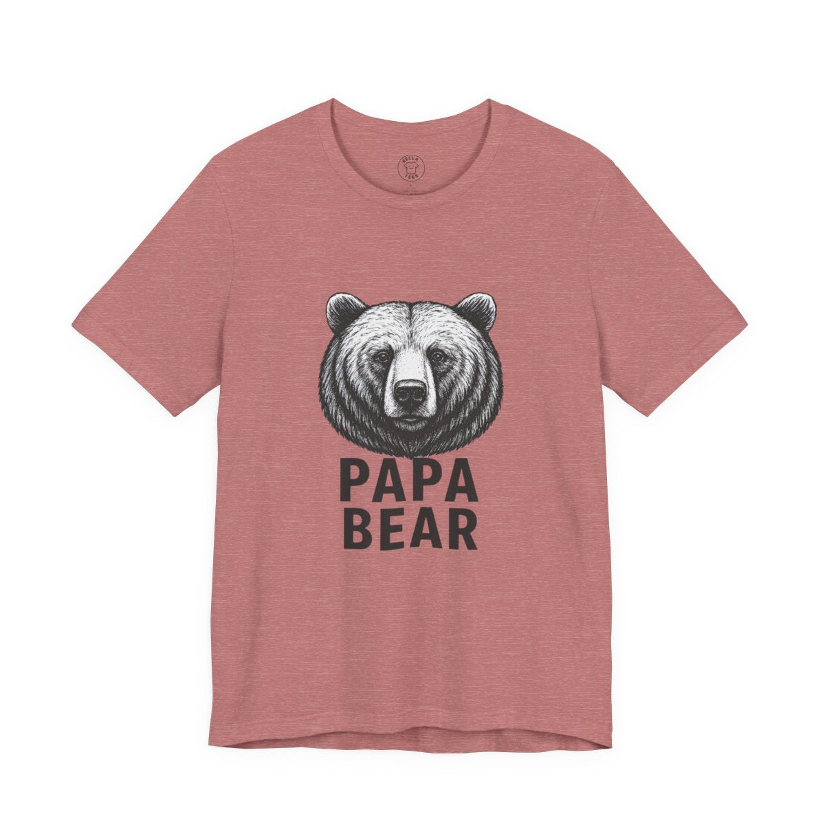 Papa Bear Men’s T-Shirt – Bear Graphic Tee for Dads — view 6