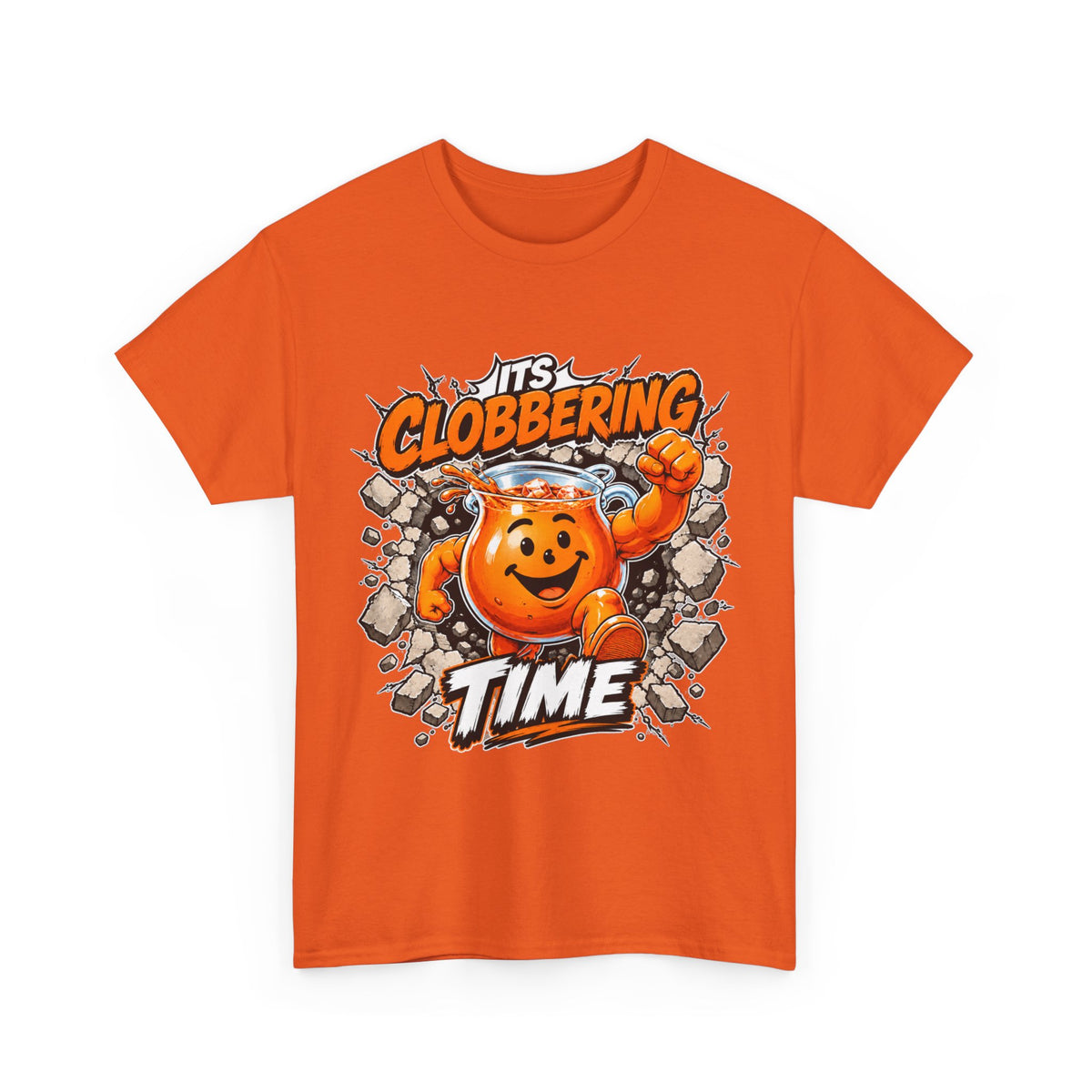 It's Clobbering Time Heavyweight Classic-Fit Funny Tee