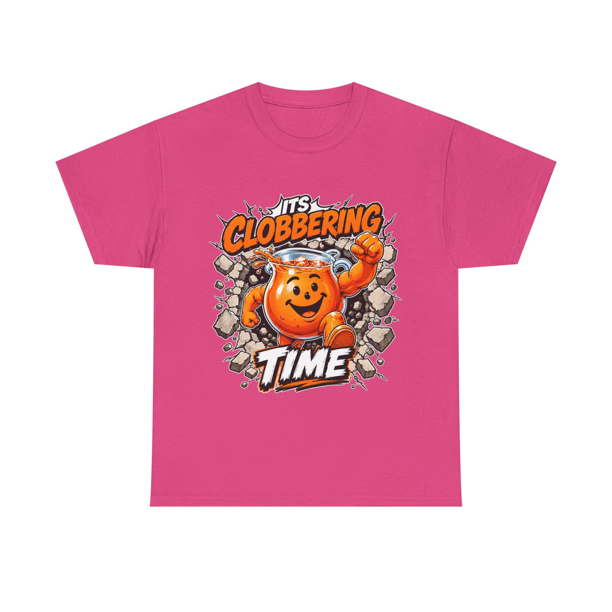 It's Clobbering Time Heavyweight Classic-Fit Funny Tee