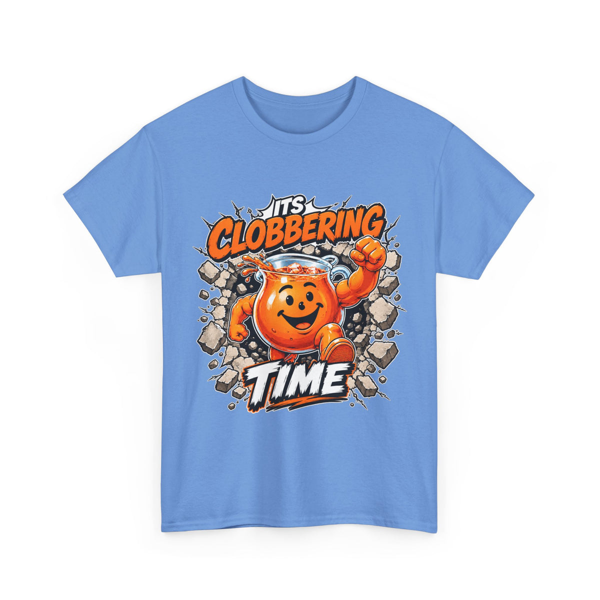 It's Clobbering Time Heavyweight Classic-Fit Funny Tee