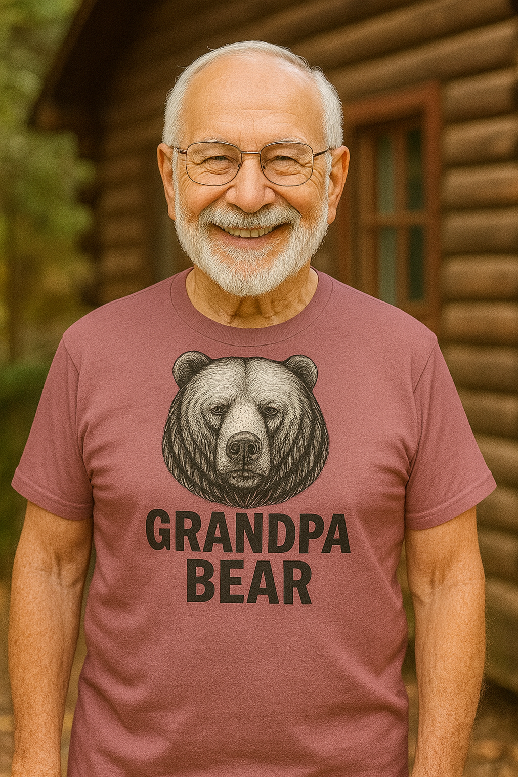 Grandpa Bear T-Shirt - Best Gift for Grandfather, Father's Day, & Birthday