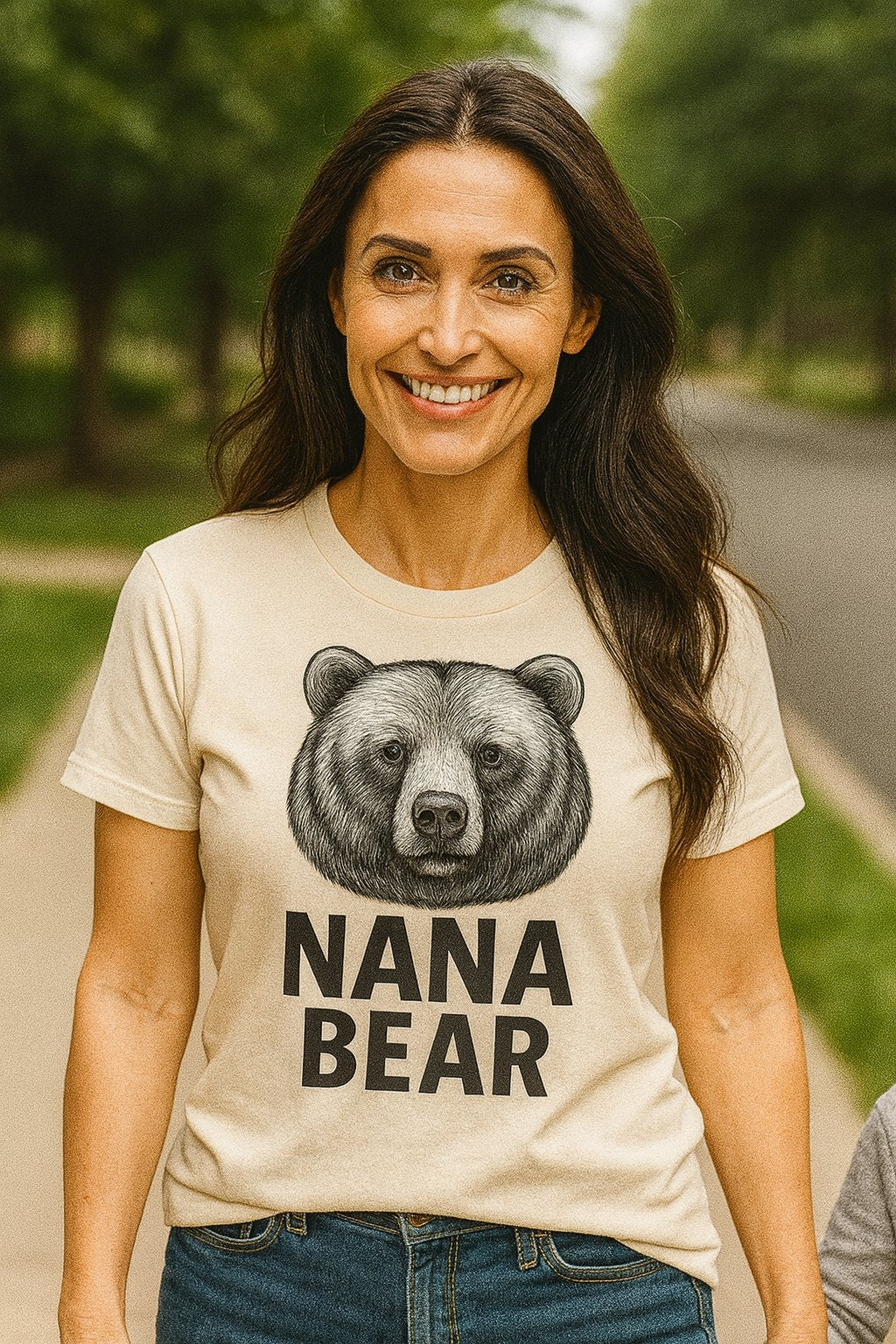 Nana Bear Shirt – Cute Grandma Bear Graphic Tee for Women