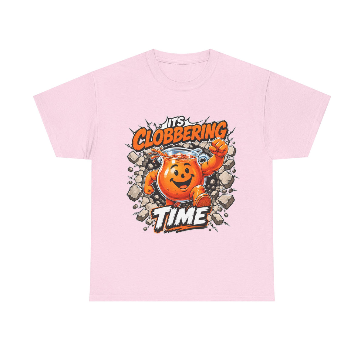 It's Clobbering Time Heavyweight Classic-Fit Funny Tee