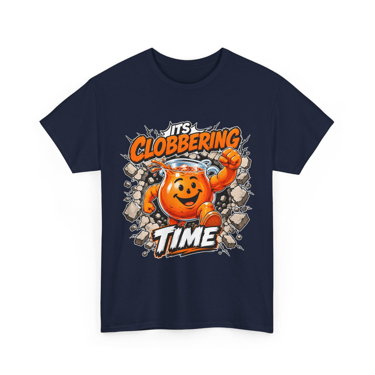 It's Clobbering Time Heavyweight Classic-Fit Funny Tee