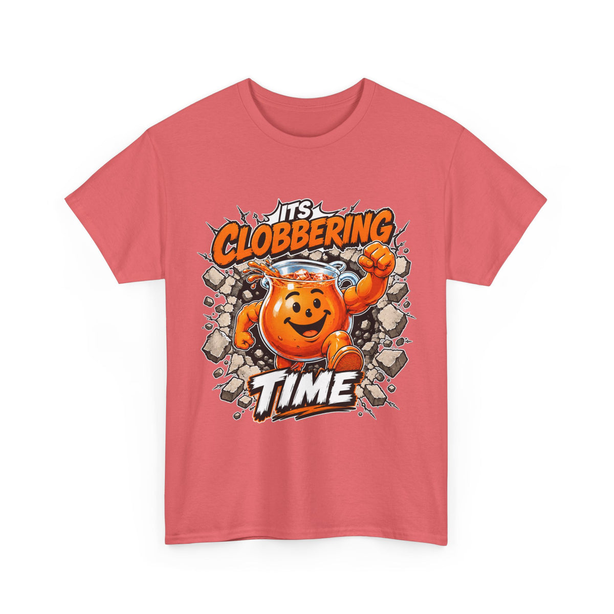It's Clobbering Time Heavyweight Classic-Fit Funny Tee