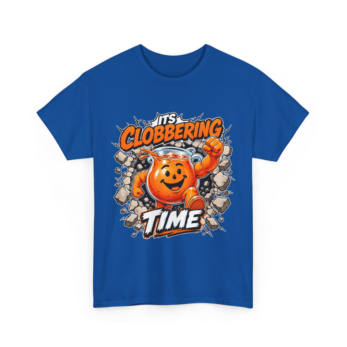 It's Clobbering Time Heavyweight Classic-Fit Funny Tee