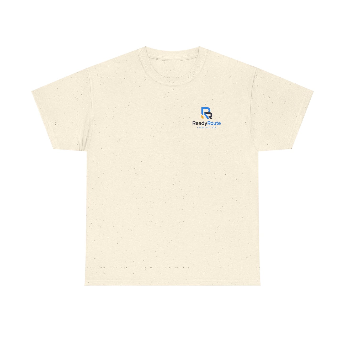 ReadyRoute Logo T-Shirt — Minimal Branded White Tee