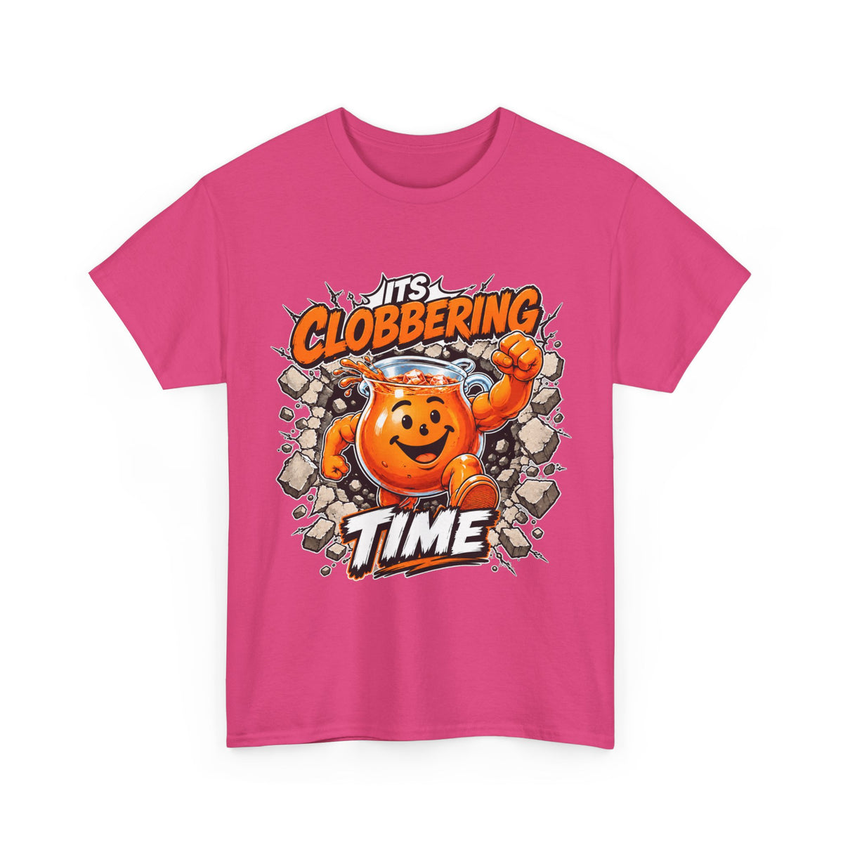 It's Clobbering Time Heavyweight Classic-Fit Funny Tee