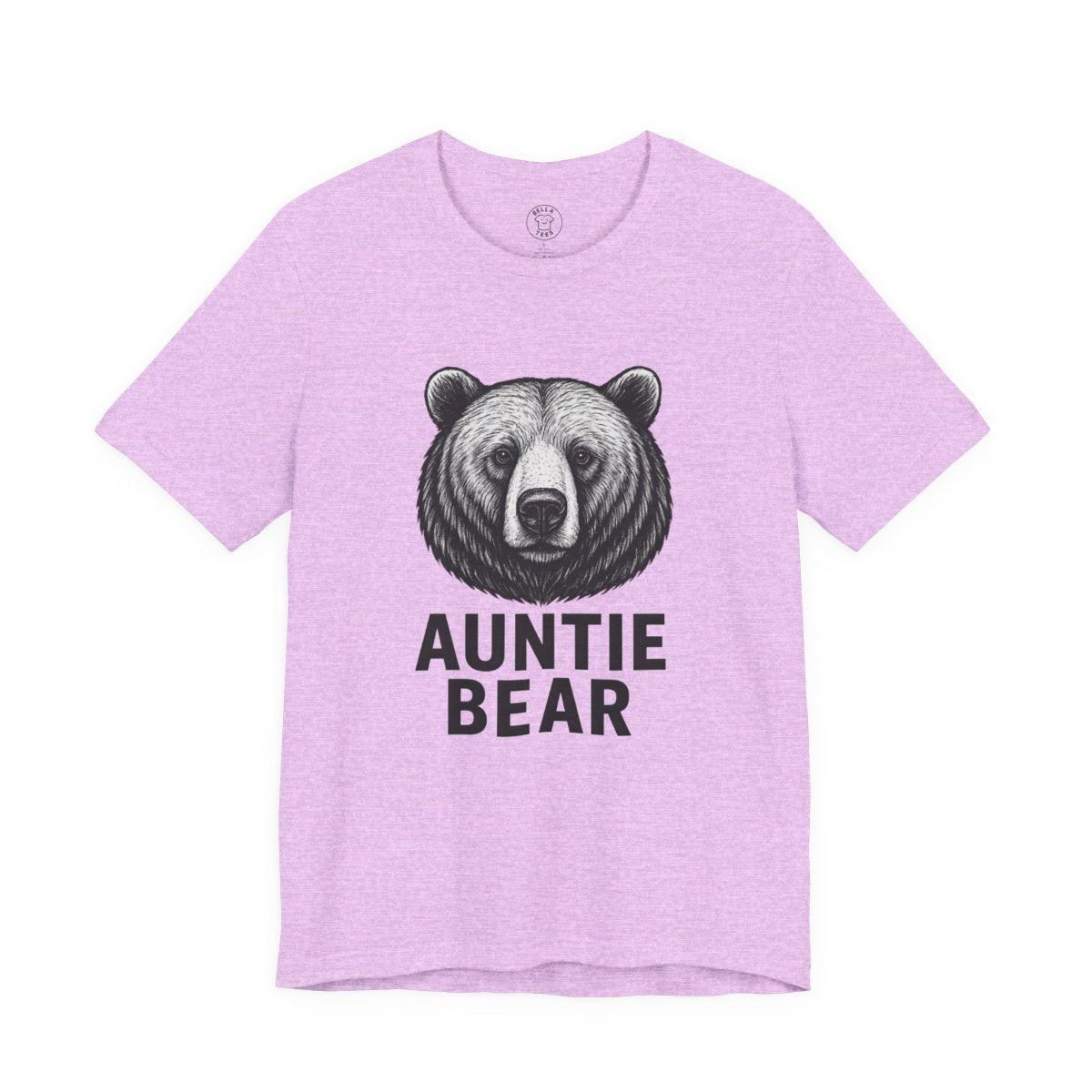 Auntie Bear T-Shirt — Best Gift for Aunt, Birthday, & Family Matching Tee — view 2