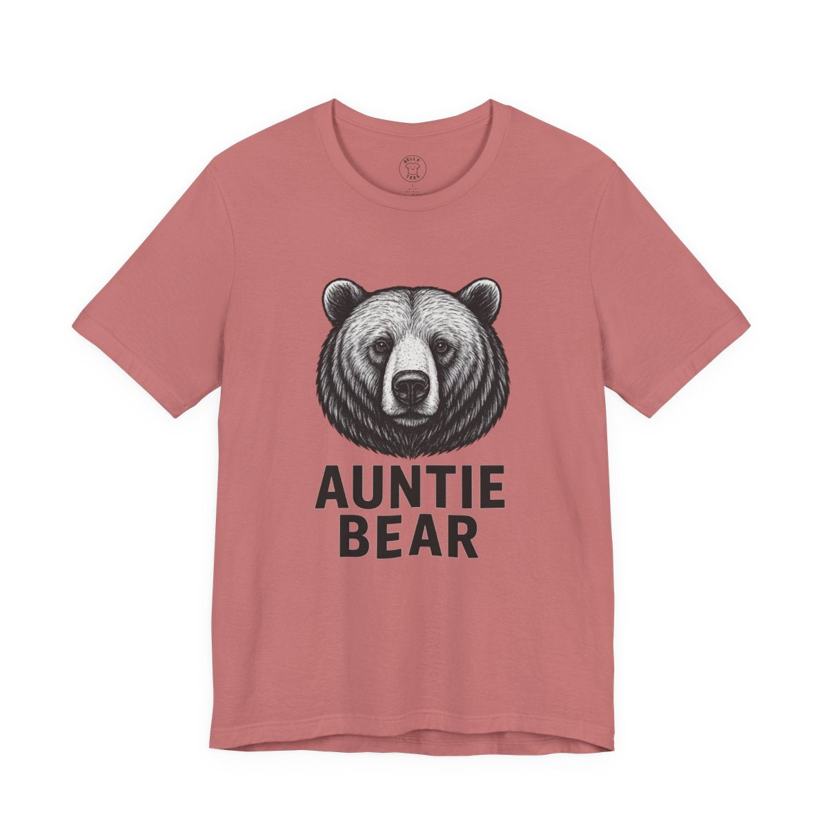 Auntie Bear T-Shirt — Best Gift for Aunt, Birthday, & Family Matching Tee — view 5