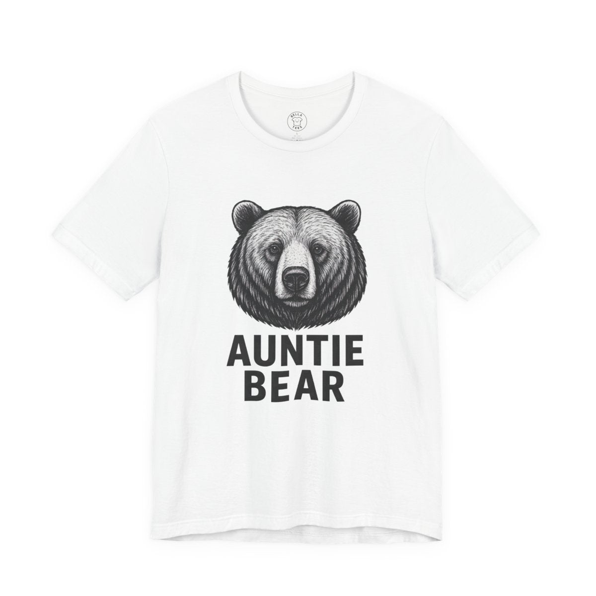 Auntie Bear T-Shirt — Best Gift for Aunt, Birthday, & Family Matching Tee — view 3