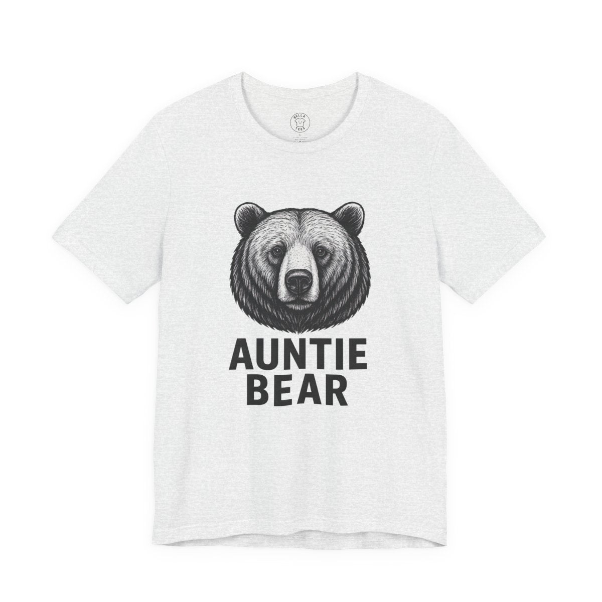 Auntie Bear T-Shirt — Best Gift for Aunt, Birthday, & Family Matching Tee — view 4