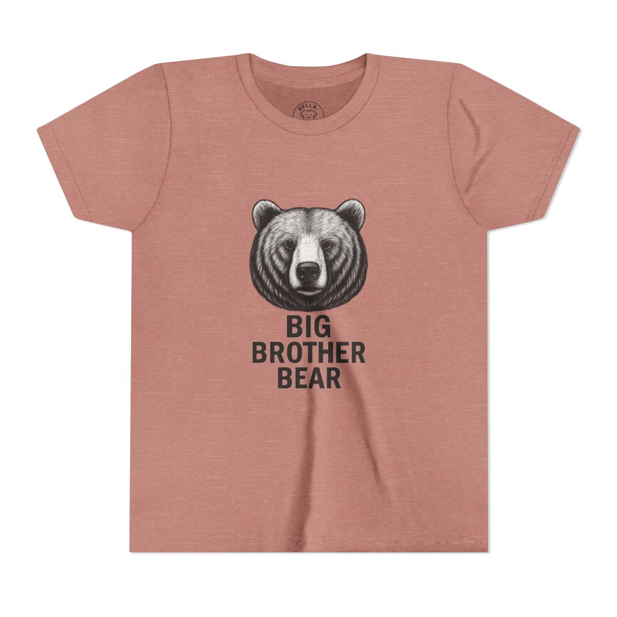Big Brother Bear Youth Tee — Kids Graphic T-Shirt — view 5