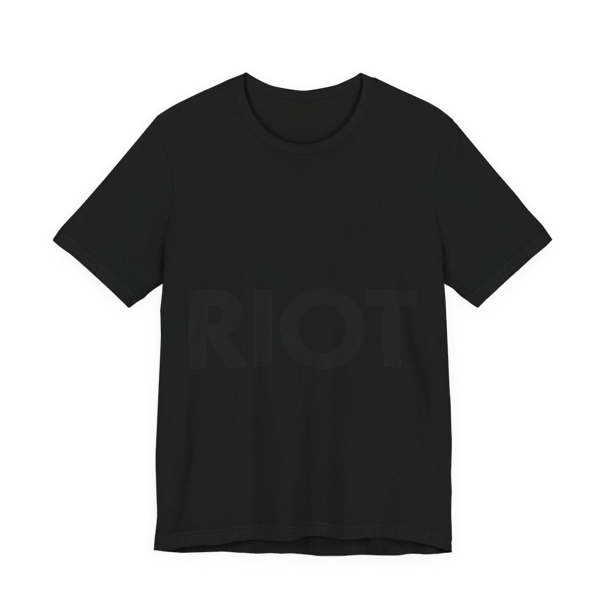 Bold RIOT Graphic Soft Slim-Fit Unisex Tee — view 5