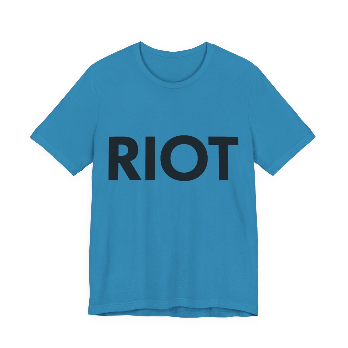 Bold RIOT Graphic Soft Slim-Fit Unisex Tee — color view 10