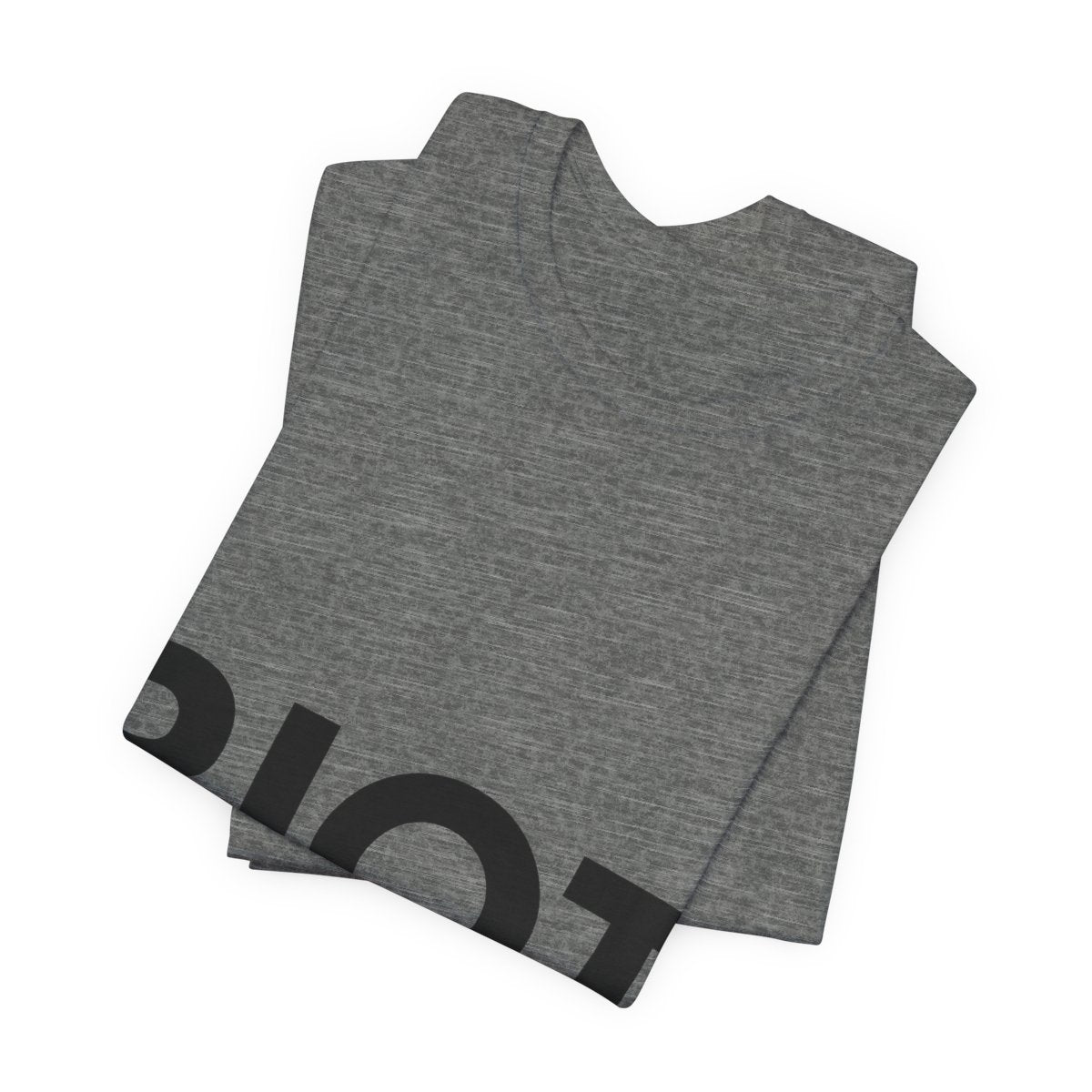 Bold RIOT Graphic Soft Slim-Fit Unisex Tee — view 3