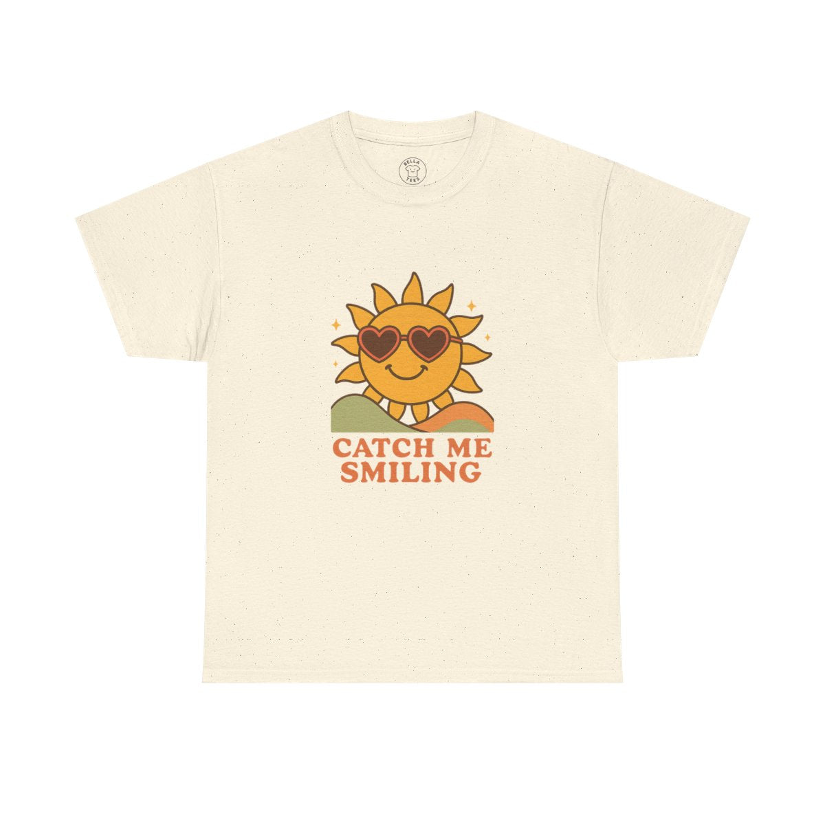 Catch Me Smiling" Sun T-Shirt — Unisex Graphic Tee — view 4