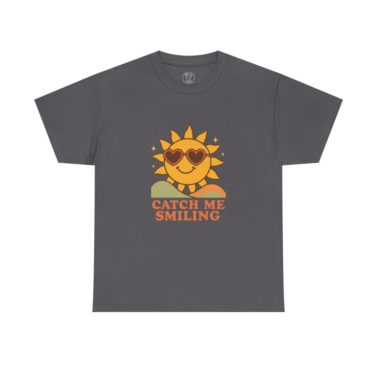 Catch Me Smiling" Sun T-Shirt — Unisex Graphic Tee — view 5