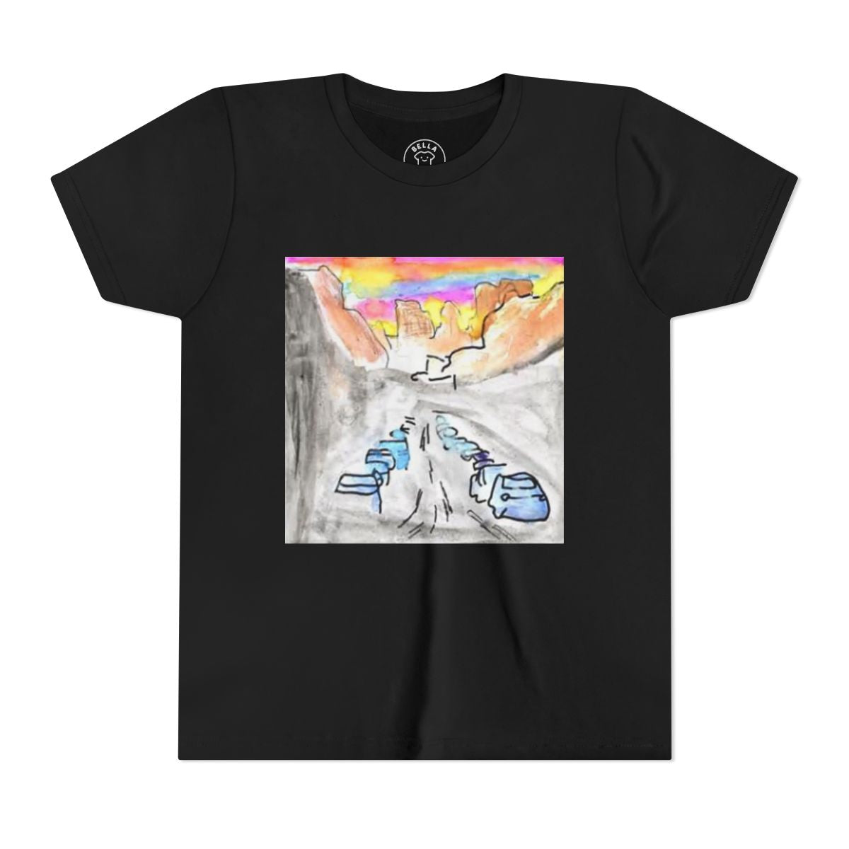 Kids' Mountain Escape T-Shirt — Youth Outdoors, Hiking & Camping Tee — view 2
