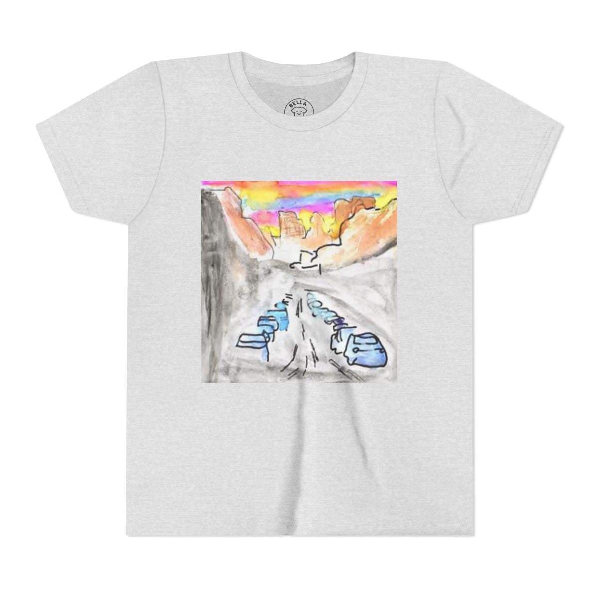 Kids' Mountain Escape T-Shirt — Youth Outdoors, Hiking & Camping Tee — view 4