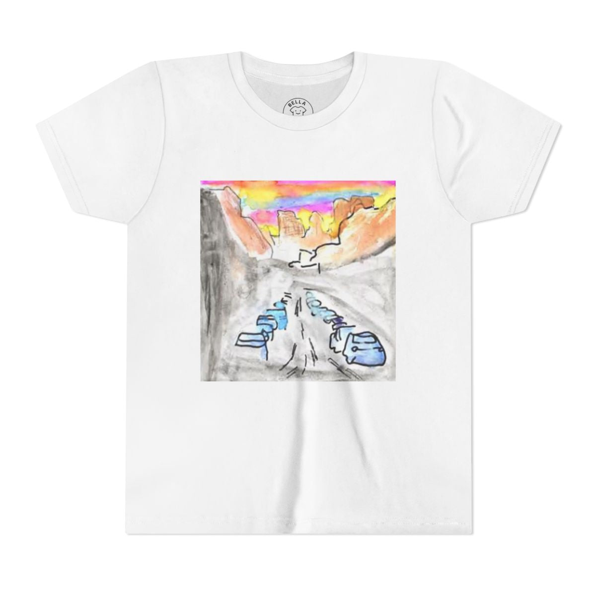Kids' Mountain Escape T-Shirt — Youth Outdoors, Hiking & Camping Tee — view 3