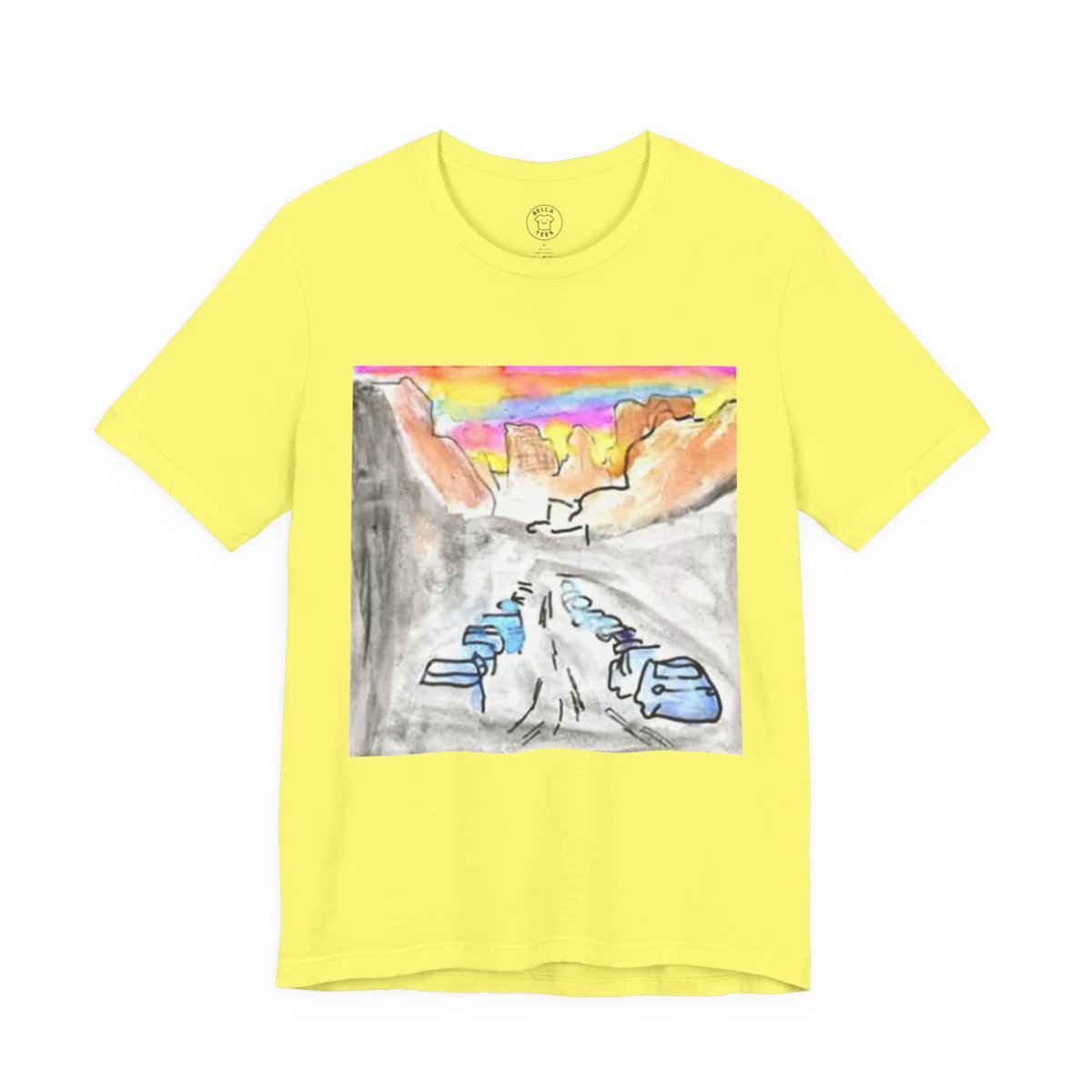 Mountain Escape Adventure T-Shirt — Unisex Hiking, Camping, & Outdoors Tee — color view 16
