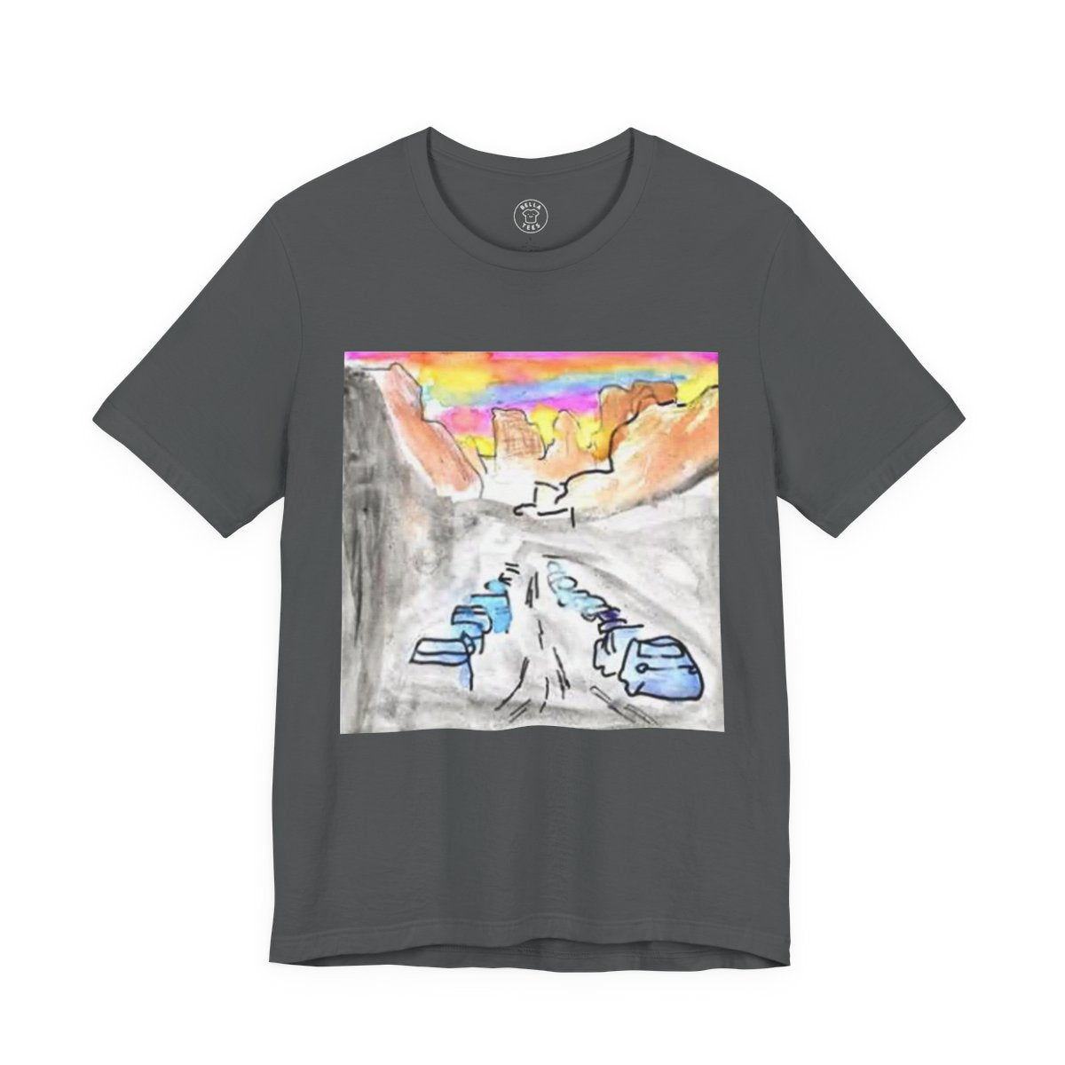 Mountain Escape Adventure T-Shirt — Unisex Hiking, Camping, & Outdoors Tee — color view 18