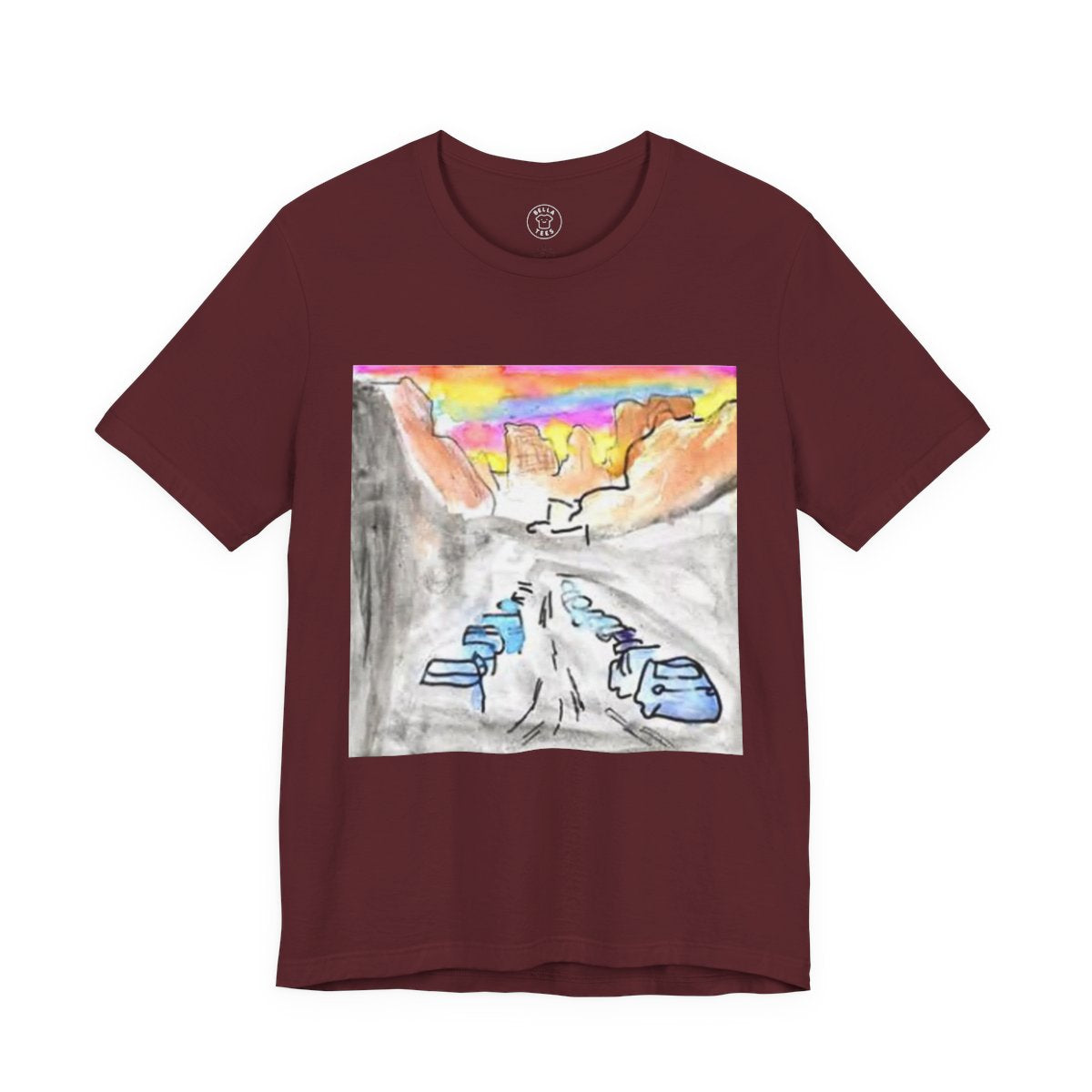 Mountain Escape Adventure T-Shirt — Unisex Hiking, Camping, & Outdoors Tee — color view 20