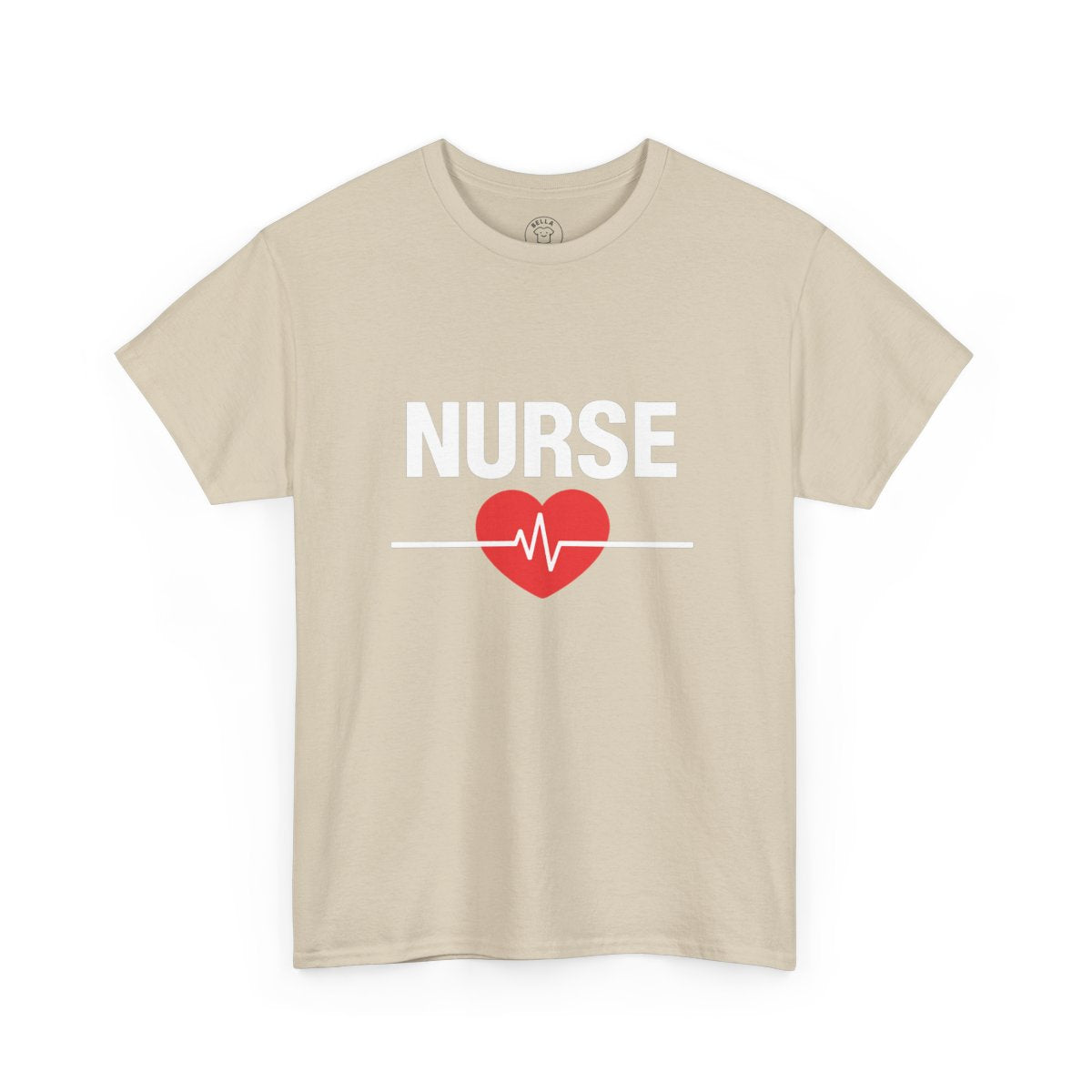 "NURSE" Heartbeat T-Shirt — Unisex Healthcare Graphic Tee — view 4