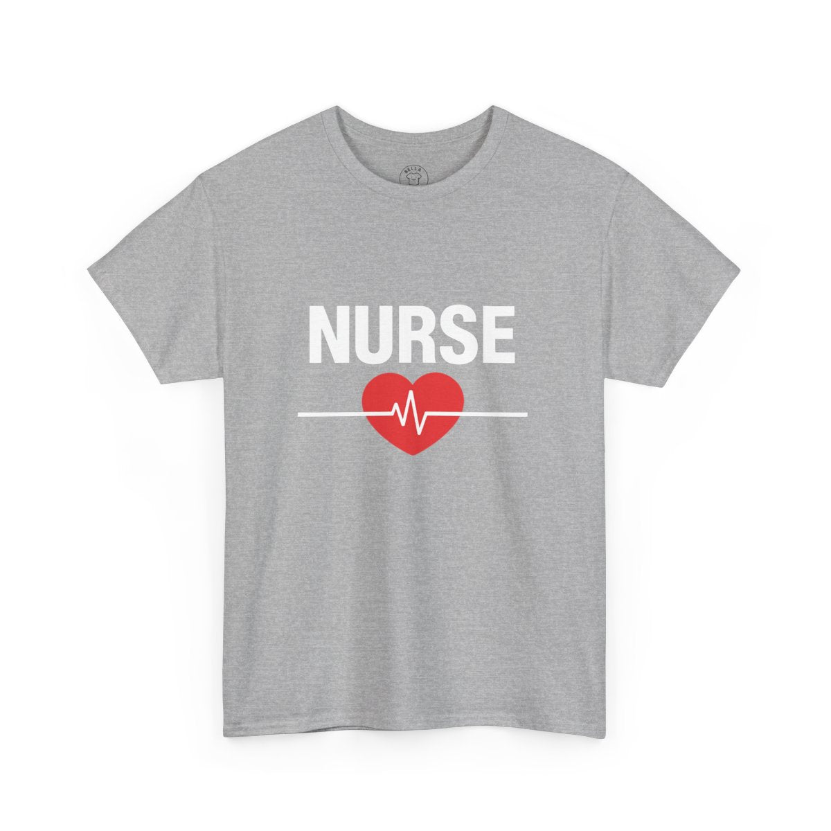 "NURSE" Heartbeat T-Shirt — Unisex Healthcare Graphic Tee — view 5