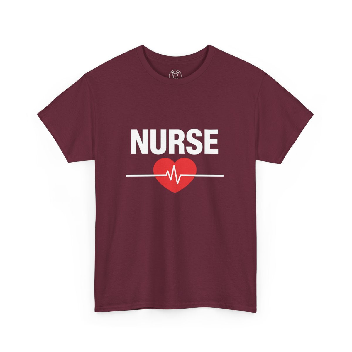 "NURSE" Heartbeat T-Shirt — Unisex Healthcare Graphic Tee — view 6