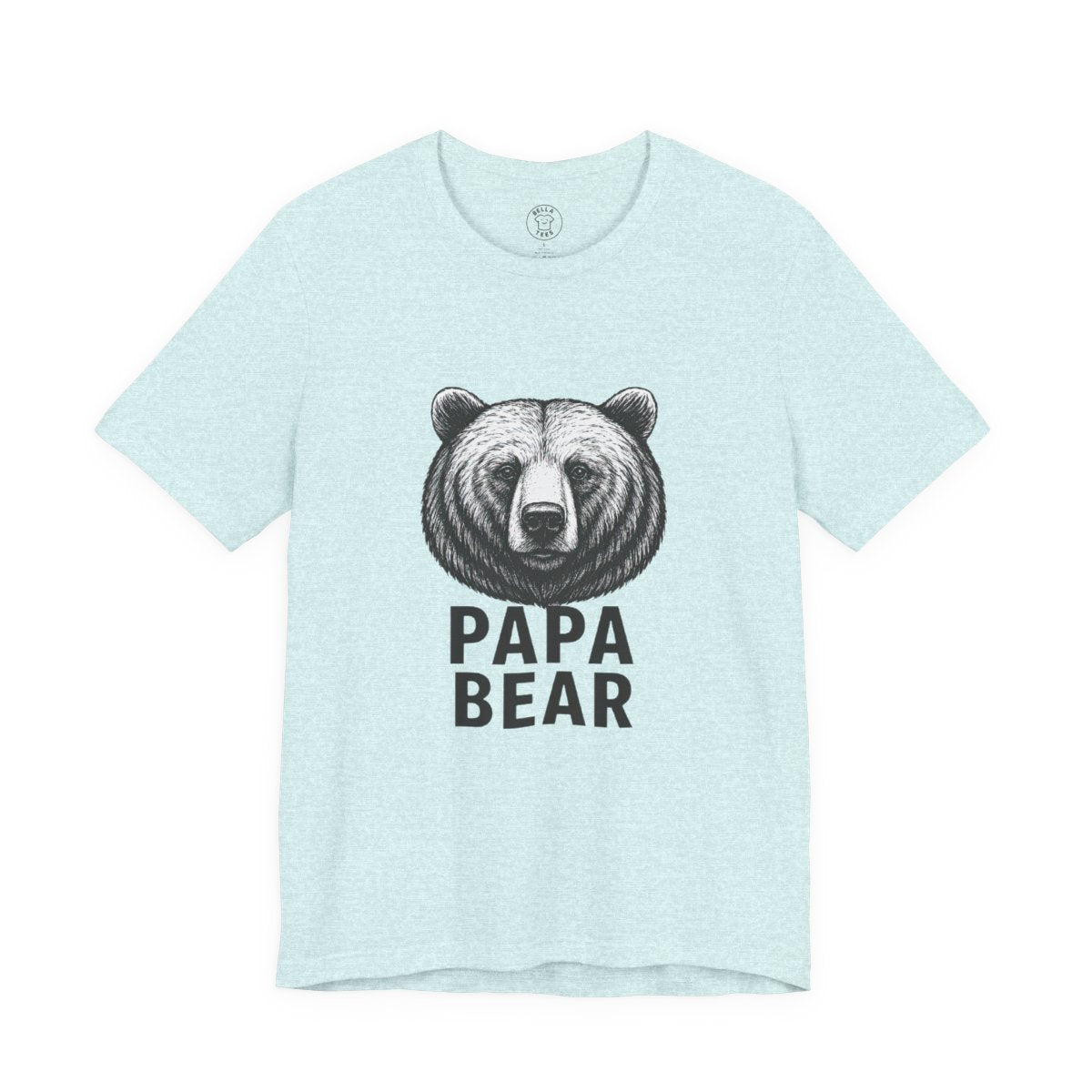 Papa Bear Men’s T-Shirt – Bear Graphic Tee for Dads — view 2