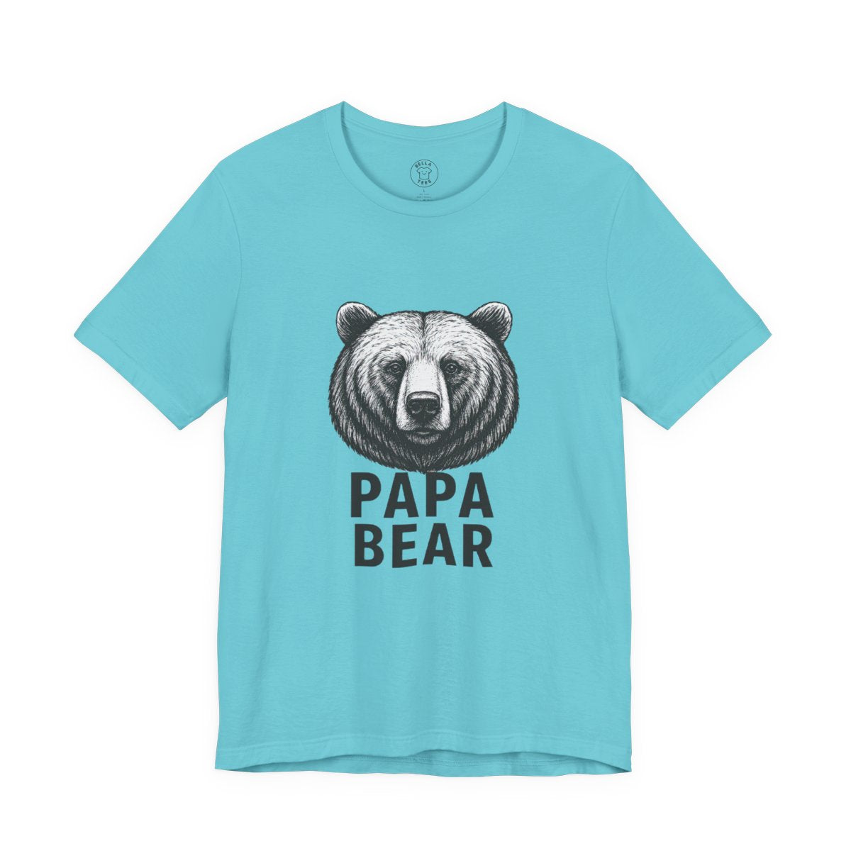 Papa Bear Men’s T-Shirt – Bear Graphic Tee for Dads — view 4