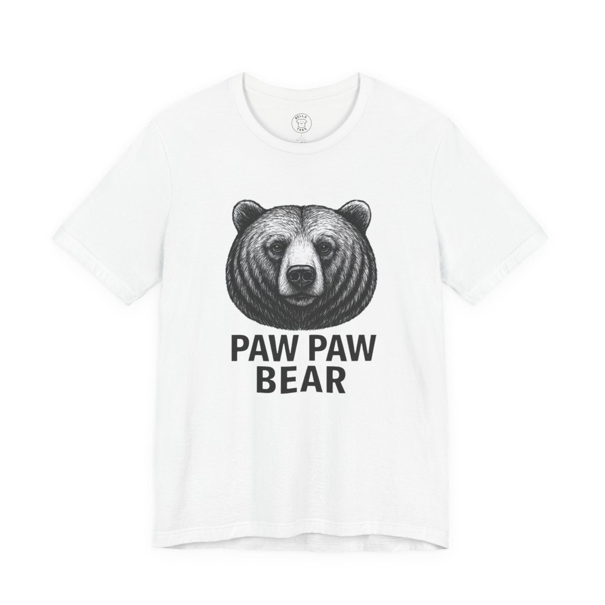 Paw Paw Bear T-Shirt — Best Gift for Paw Paw, Father's Day, & Birthday Tee — view 4