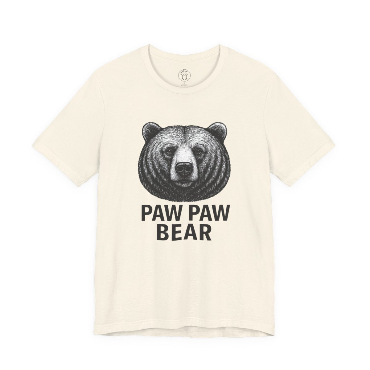 Paw Paw Bear T-Shirt — Best Gift for Paw Paw, Father's Day, & Birthday Tee — view 2