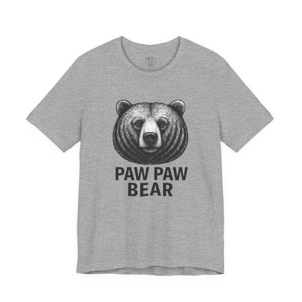 Paw Paw Bear T-Shirt — Best Gift for Paw Paw, Father's Day, & Birthday Tee — view 3