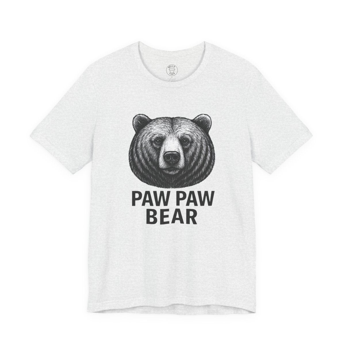 Paw Paw Bear T-Shirt — Best Gift for Paw Paw, Father's Day, & Birthday Tee — view 5