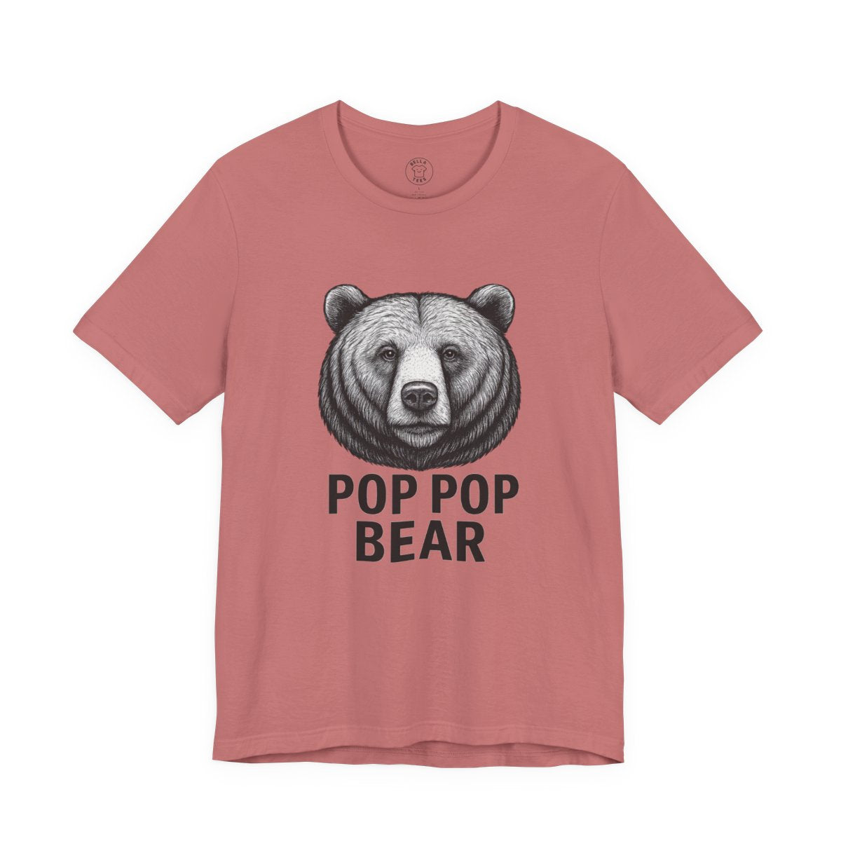 Pop Pop Bear T-Shirt — Best Gift for Pop Pop, Father's Day, & Birthday Tee — view 6