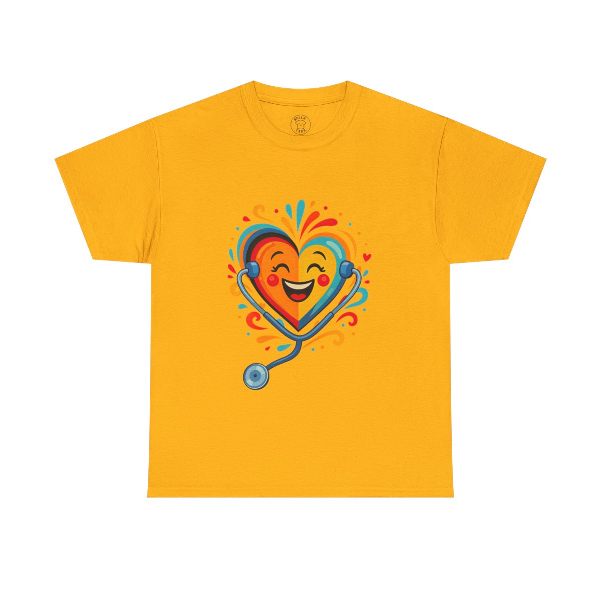 Unisex Nurse T-Shirt — RN Heartbeat Medical Graphic & Graduation Gift — view 6
