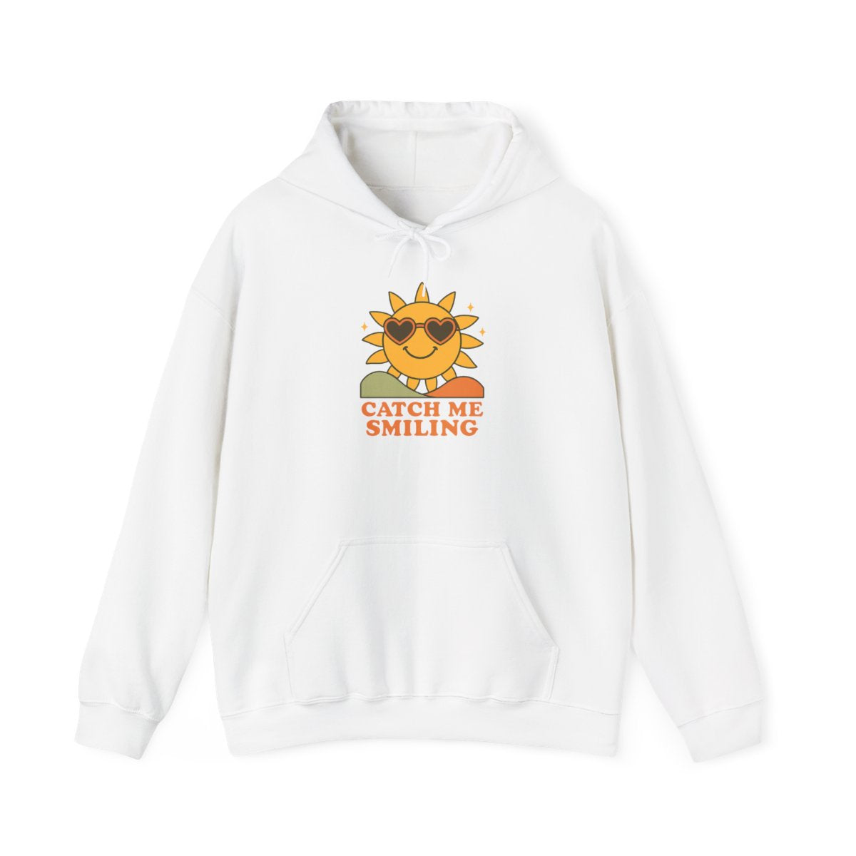 Women's Funny Sun Hoodie — "Catch Me Smiling" Summer Sweatshirt & Gift — view 2