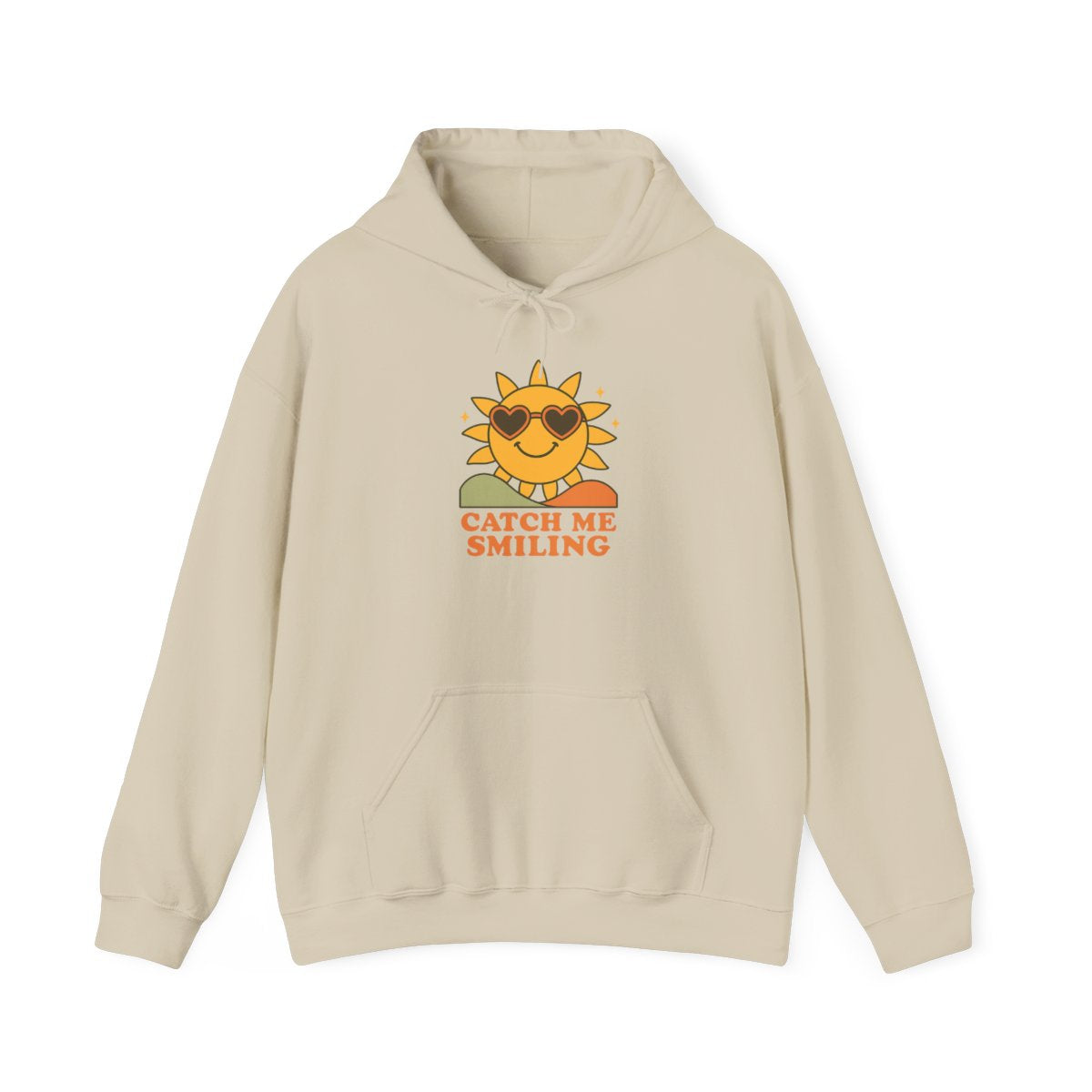 Women's Funny Sun Hoodie — "Catch Me Smiling" Summer Sweatshirt & Gift — view 4
