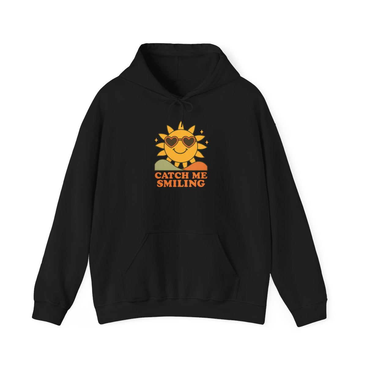 Women's Funny Sun Hoodie — "Catch Me Smiling" Summer Sweatshirt & Gift — view 6