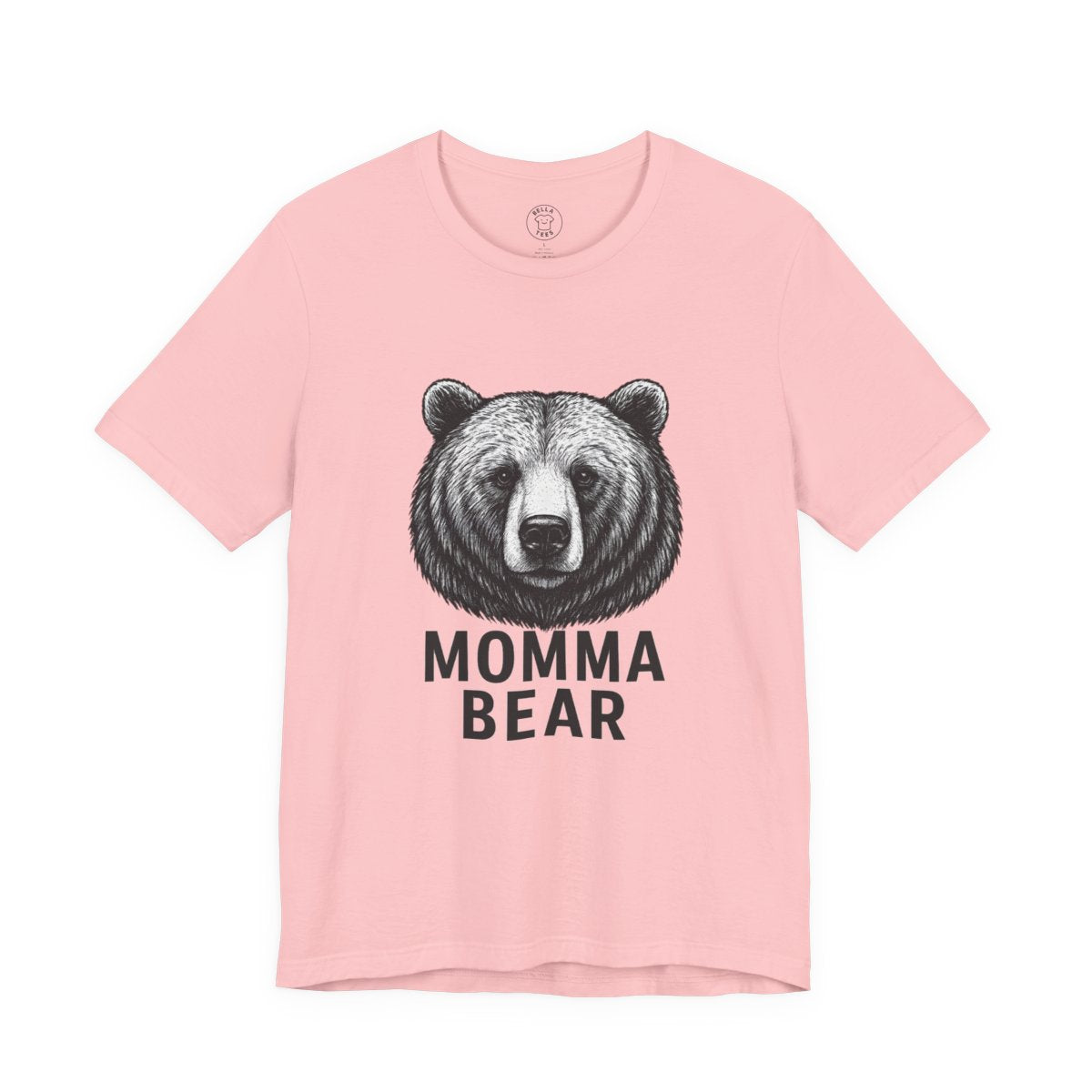 Women's Momma Bear Graphic T-Shirt — Mother's Day Gift Tee — view 2