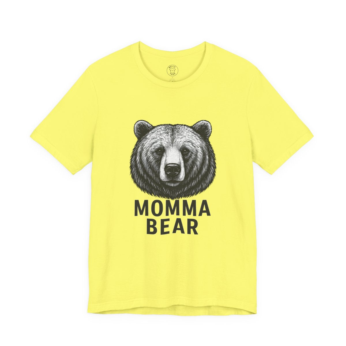 Women's Momma Bear Graphic T-Shirt — Mother's Day Gift Tee — view 3